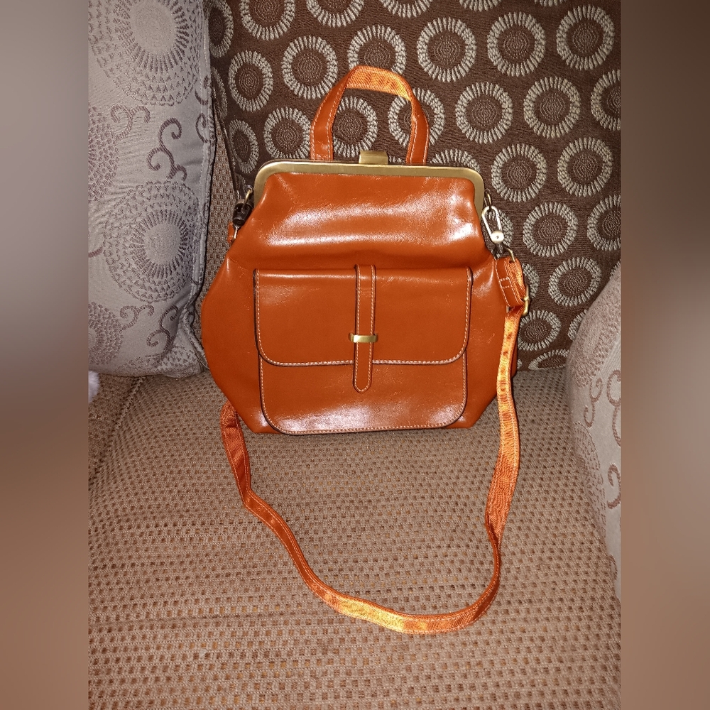 Walasa small leather backpack